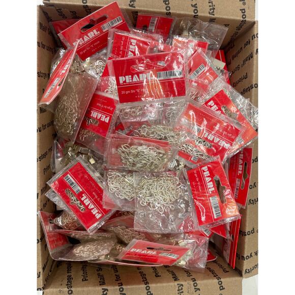 Bulk 5 Lbs Jewelry Making Supplies Beads Findings Clasps Lot #34 - Picture 1 of 5